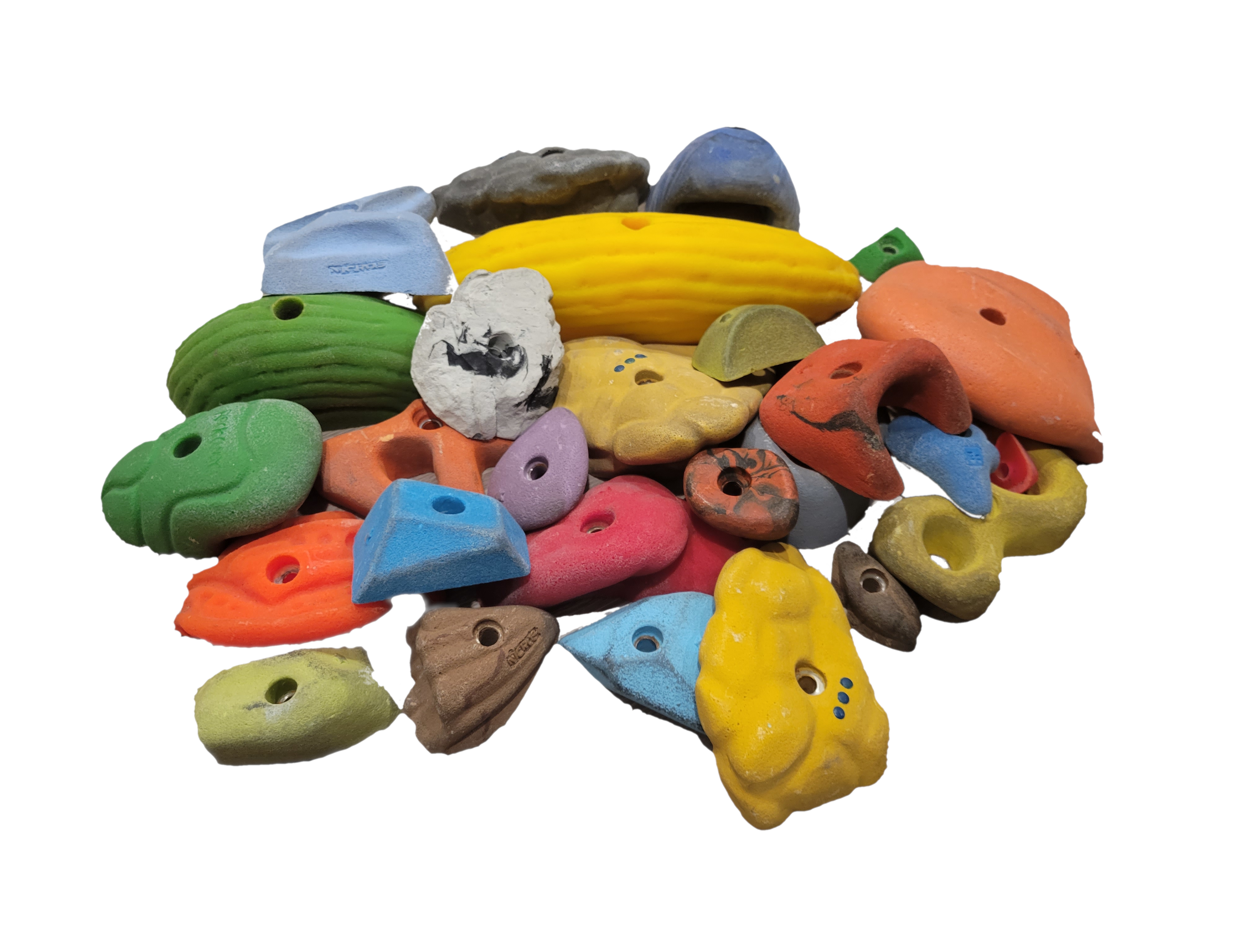Used Climbing Holds Collection